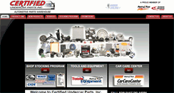 Desktop Screenshot of certifiedundercarparts.com